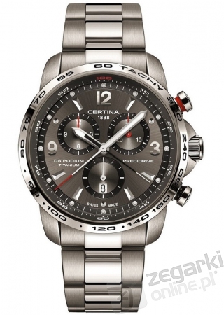 ZEGAREK CERTINA DS PODIUM BIG SIZE CHRONO TITANIUM C001.647.44.087.00