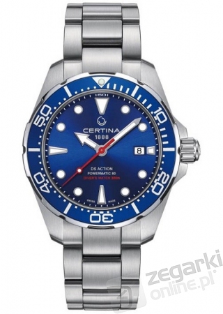 ZEGAREK CERTINA DS ACTION DIVER AUTOMATIC C032.407.11.041.00