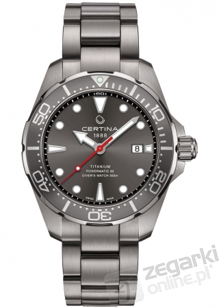 ZEGAREK CERTINA DS ACTION DIVER AUTOMATIC C032.407.44.081.00