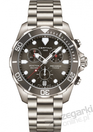 ZEGAREK CERTINA DS ACTION CHRONO TITANIUM C032.417.44.081.00