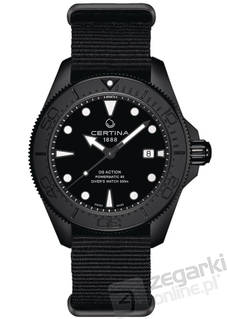 ZEGAREK CERTINA DS ACTION DIVER AUTOMATIC C032.607.38.051.00