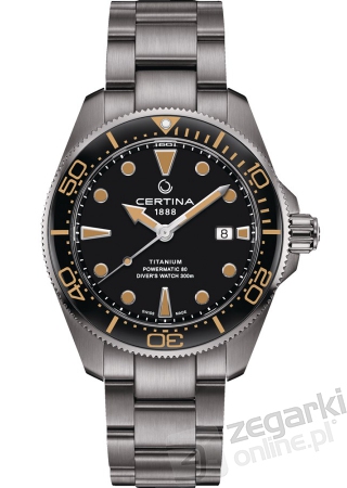 ZEGAREK CERTINA DS ACTION DIVER AUTOMATIC C032.607.44.051.00