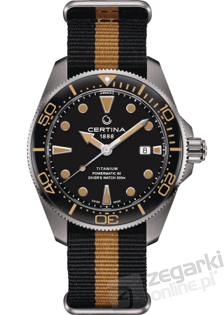 ZEGAREK CERTINA DS ACTION DIVER AUTOMATIC C032.607.48.051.00