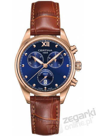 ZEGAREK CERTINA DS 8 LADY CHRONO C033.234.36.048.01