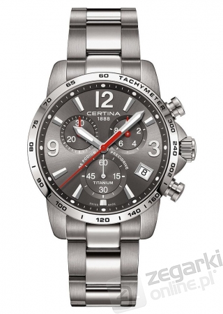 ZEGAREK CERTINA DS PODIUM CHRONO PRECIDRIVE TITANIUM C034.417.44.087.00