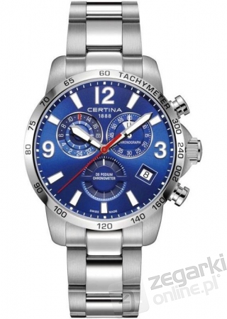 ZEGAREK CERTINA DS PODIUM CHRONO GMT COSC C034.654.11.047.00