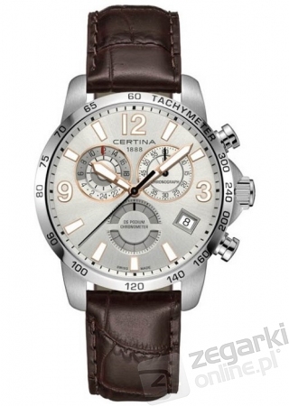 ZEGAREK CERTINA DS PODIUM CHRONO GMT COSC C034.654.16.037.01