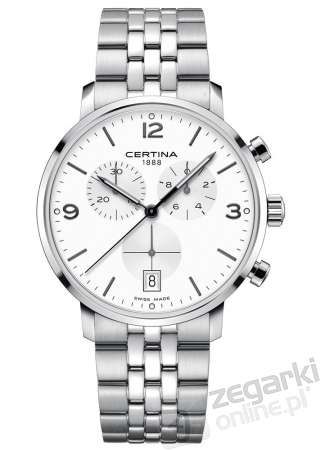 ZEGAREK CERTINA DS CAIMANO PRECIDRIVE CHRONO C035.417.11.037.00