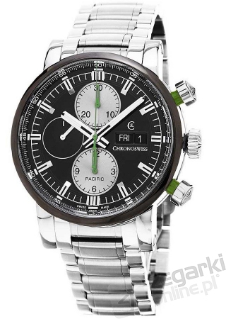 ZEGAREK CHRONOSWISS GRAND PACIFIC CHRONO CH-7583B BK