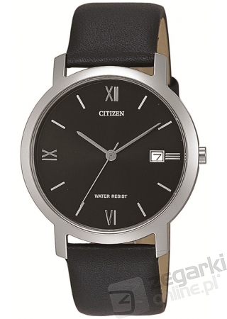 ZEGAREK CITIZEN LEATHER BK0910-33E