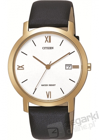 ZEGAREK CITIZEN LEATHER BK0912-38A