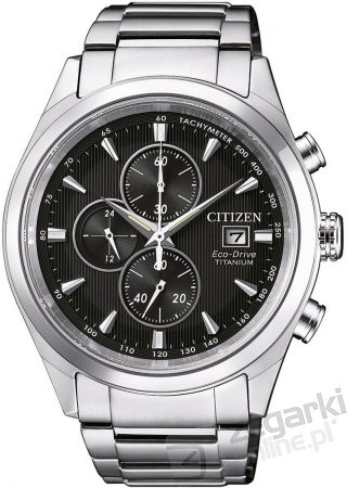 ZEGAREK CITIZEN SUPER TITANIUM CHRONO CA0650-82F