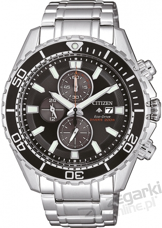 ZEGAREK CITIZEN PROMASTER DIVER CHRONO CA0711-80H