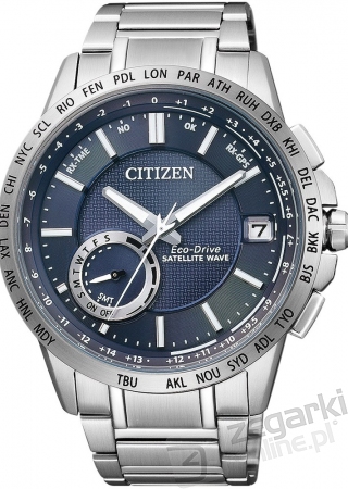 ZEGAREK CITIZEN PROMASTER SATELLITE WAVE GPS WORLD TIME CC3000-54L