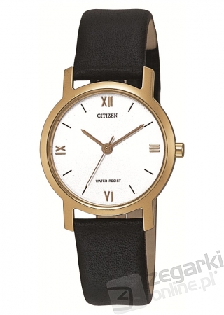 ZEGAREK CITIZEN LEATHER EL1652-33A