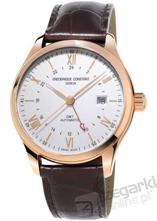 ZEGAREK FREDERIQUE CONSTANT CLASSICS GMT AUTOMATIC FC-350V5B4