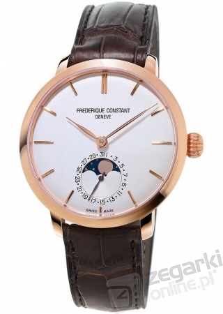 ZEGAREK FREDERIQUE CONSTANT SLIMLINE MOONPHASE LADIES MANUFACTURE FC-703V3S4