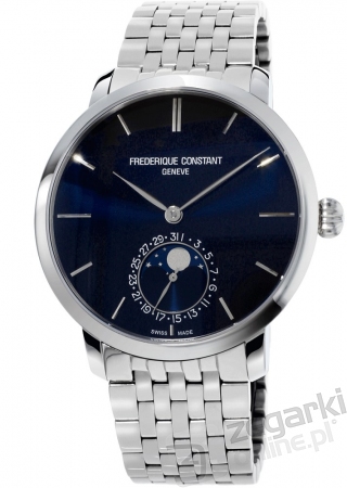 ZEGAREK FREDERIQUE CONSTANT SLIMLINE MOONPHASE MANUFACTURE FC-705N4S6B