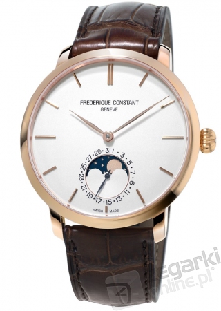 ZEGAREK FREDERIQUE CONSTANT SLIMLINE MOONPHASE MANUFACTURE FC-705V4S4