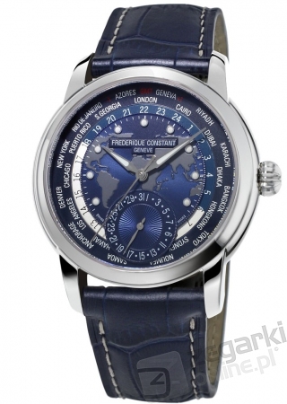 ZEGAREK FREDERIQUE CONSTANT WORLDTIMER MANUFACTURE AUTOMATIC FC-718NWM4H6