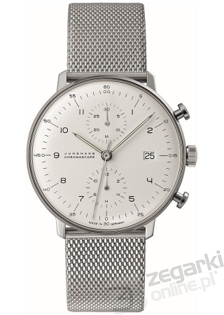 ZEGAREK JUNGHANS MAX BILL CHRONOSCOPE 027/4003.48