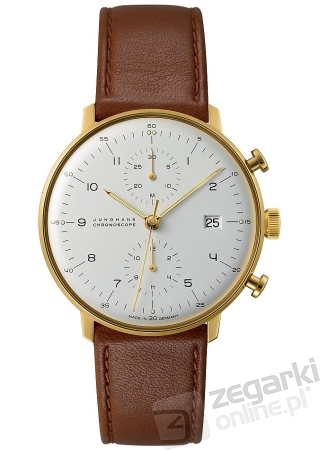 ZEGAREK JUNGHANS MAX BILL CHRONOSCOPE 027/7800.04