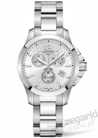 ZEGAREK LONGINES CONQUEST LADY CHRONO L3.379.4.76.6