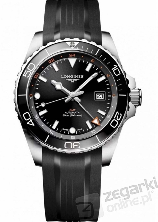 ZEGAREK LONGINES HYDROCONQUEST GMT AUTOMATIC L3.890.4.56.9