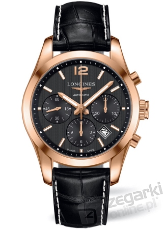 ZEGAREK LONGINES CONQUEST CLASSIC COLUMN-WHEEL AUTOMATIC CHRONOGRAPH L2.786.8.56.3