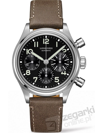 ZEGAREK LONGINES HERITAGE AVIGATION BIGEYE L2.816.4.53.2