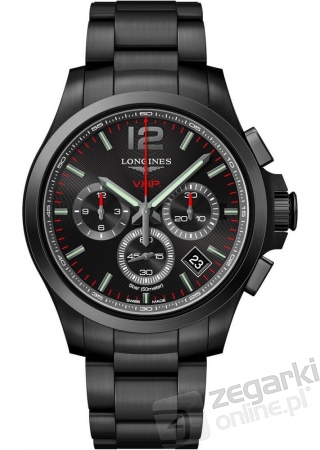 ZEGAREK LONGINES CONQUEST V.H.P. CHRONO L3.717.2.56.6