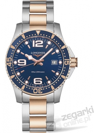 ZEGAREK LONGINES HYDROCONQUEST L3.740.3.98.7