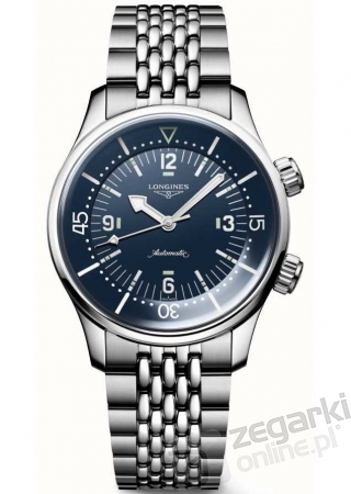 ZEGAREK LONGINES HERITAGE LEGEND DIVER L3.764.4.90.6