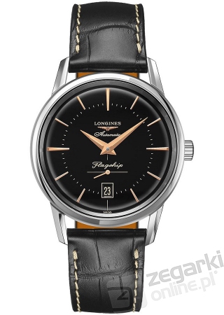 ZEGAREK LONGINES FLAGSHIP HERITAGE AUTOMATIC L4.795.4.58.0