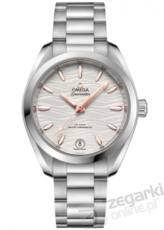 ZEGAREK OMEGA SEAMASTER AQUA TERRA 150M OMEGA CO-AXIAL MASTER CHRONOMETER LADIES 34 MM 220.10.34.20.02.001