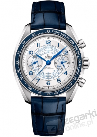 ZEGAREK OMEGA SPEEDMASTER CHRONOSCOPE CO AXIAL MASTER CHRONOMETER CHRONOGRAPH 43 MM 329.33.43.51.02.001