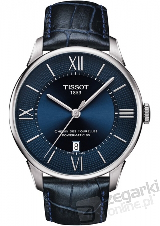 ZEGAREK TISSOT CHEMIN DES TOURELLES POWERMATIC 80 T099.407.16.048.00