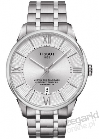 ZEGAREK TISSOT CHEMIN DES TOURELLES POWERMATIC 80 CHRONOMETER T099.408.11.038.00