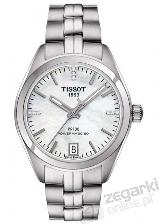 ZEGAREK TISSOT PR 100 LADY AUTOMATIC T101.207.11.116.00