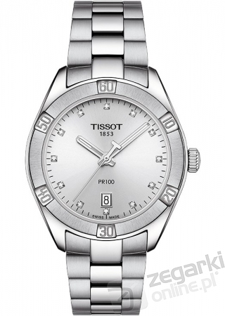 ZEGAREK TISSOT PR 100 SPORT CHIC LADY T101.910.11.036.00