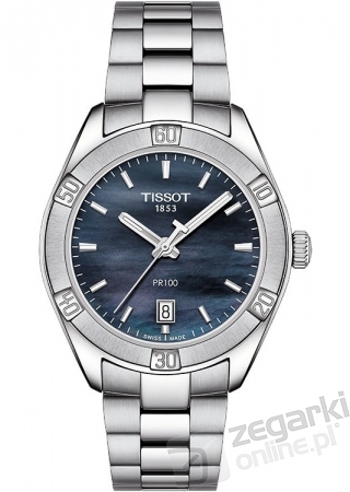 ZEGAREK TISSOT PR 100 SPORT CHIC LADY T101.910.11.121.00