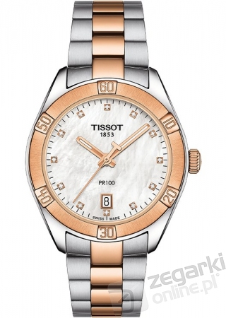 ZEGAREK TISSOT PR 100 SPORT CHIC LADY T101.910.22.116.00