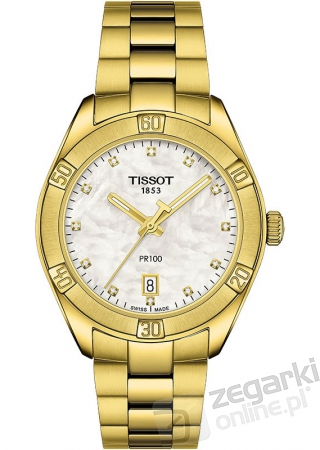 ZEGAREK TISSOT PR 100 SPORT CHIC LADY T101.910.33.116.01