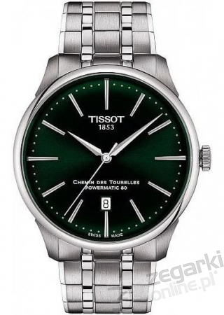 ZEGAREK TISSOT CHEMIN DES TOURELLES POWERMATIC 80 T139.407.11.091.00