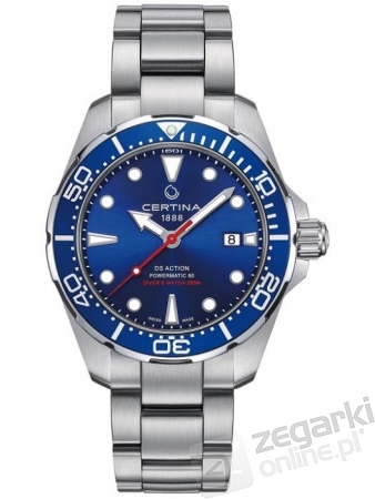 ZEGAREK CERTINA DS ACTION DIVER AUTOMATIC C032.407.11.041.00