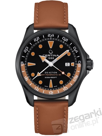 ZEGAREK CERTINA DS ACTION GMT POWERMATIC 80 C032.429.36.051.00