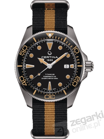 ZEGAREK CERTINA DS ACTION DIVER AUTOMATIC C032.607.48.051.00