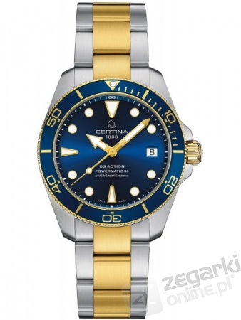 ZEGAREK CERTINA DS ACTION DIVER AUTOMATIC SEA TURTLE CONSERVANCY SPECIAL EDITION C032.807.22.041.10