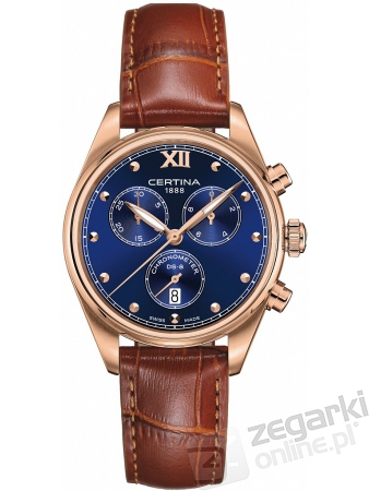 ZEGAREK CERTINA DS 8 LADY CHRONO C033.234.36.048.01