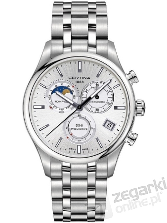 ZEGAREK CERTINA DS 8 CHRONO MOON PHASE C033.450.11.031.00